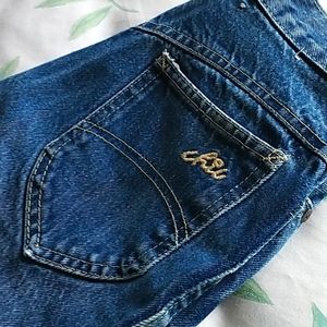 Vintage Chic by h.i.s 90's 80's high waisted blue jeans, size 10, 30 inseam